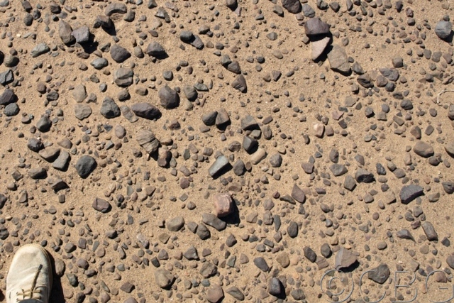 Desert pavement
