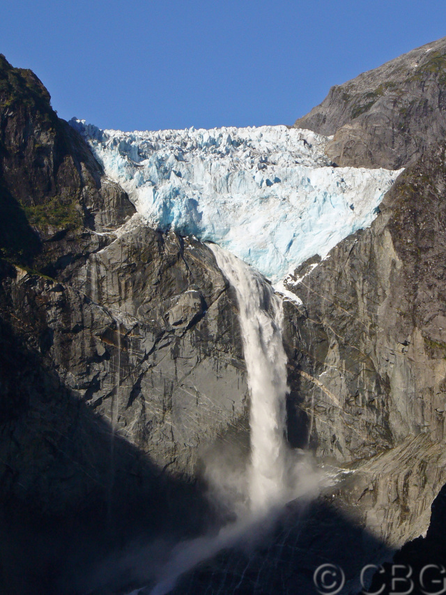Hanging glacier